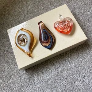 Vintage Glass Pendants